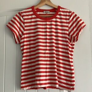Outerknown Cotton Striped Tee